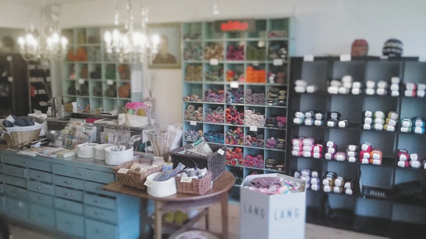 Ihana lankakauppa Mäkelänkadulla: Eiran langat.