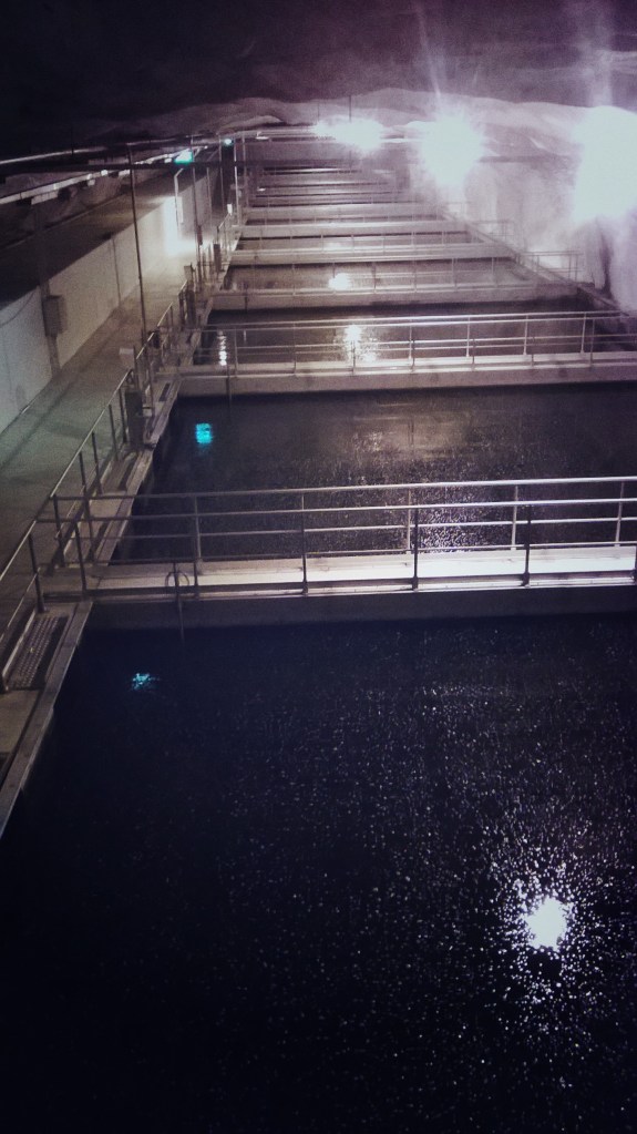 Vielä viimeinen silaus: bakteerit töihin ja typpi vedestä biologisella suodattimella.