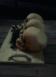 Oopperan kummituksen lavastusta.